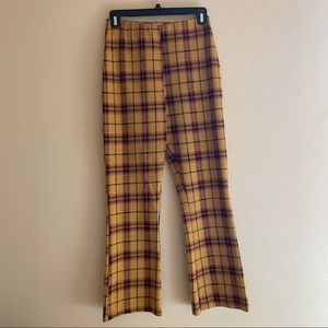 UO Plaid Flair Pants